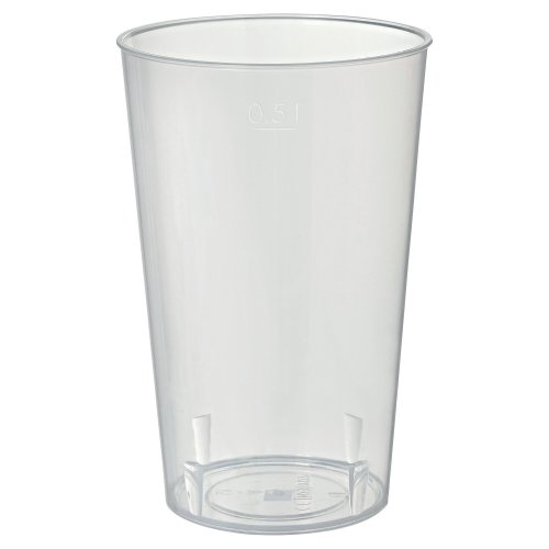 Duni juhlalasi muovia 50cl läpinäkyvä 150kpl, hinta 161,39€