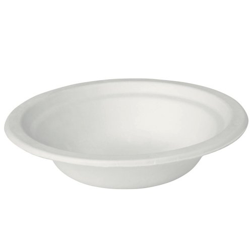 Duni keittolautanen18 cm bagassi valkoinen 400ml 50kpl, hinta 8,01€