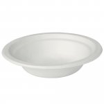Duni keittolautanen18 cm bagassi valkoinen 400ml 50kpl
