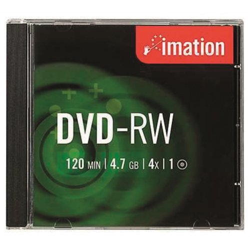 Dvd-rw Imation 4X 4.7GB/120min, hinta 1,02€