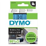 Dymo D1 Teippi 40916 9 mm sininen/musta