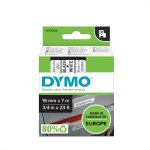 Dymo D1 Teippi 45803 19 mm valkoinen/musta