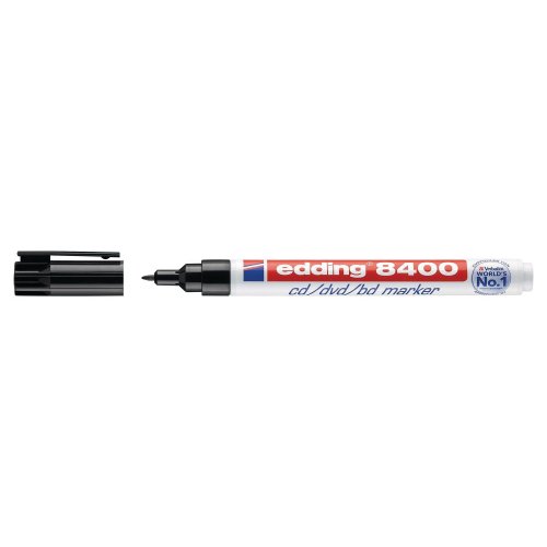 Huopakynä Edding 8400 pyöreä 0,5-1,0 mm musta, hinta 4,01€