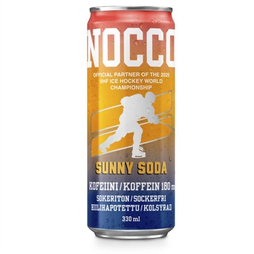 Energiajuoma Nocco BCAA Sunny Soda 24 x 0,33L, hinta 68,83€