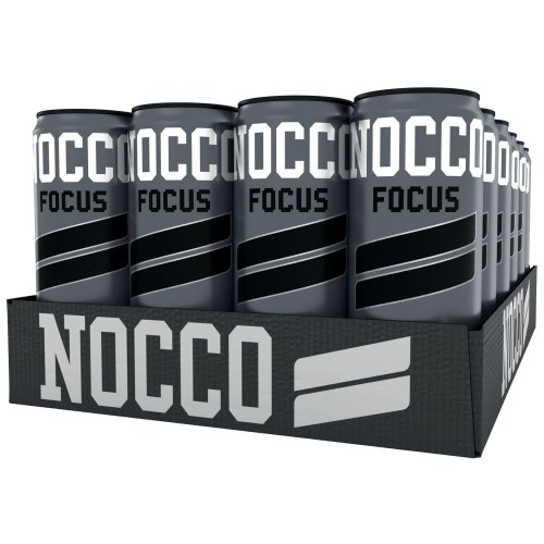 Energiajuoma Nocco focus ramonade 330ml 24kpl, hinta 69,90€