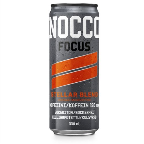 Energiajuoma NOCCO Focus Stellar Blend 330 ml (ei sis.pant), hinta 3,49€