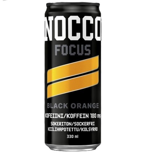 Energiajuoma NoccoFocusBlackOran 24 x 0,33L, hinta 68,83€