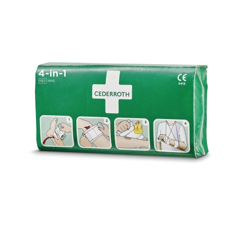 Ensiapuside Cederroth 1910 4-in-1 iso, hinta 6,61€