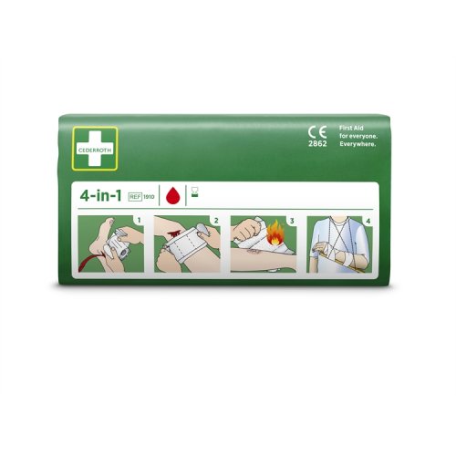 Ensiapuside Cederroth Iso 4-in-1, hinta 7,57€