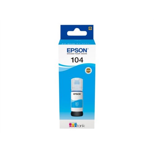 Epson muste 104 EcoTank sininen 7,5K, hinta 10,30€