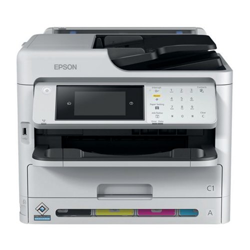 Epson workforce pro wf-c5890dw mfp mustesuihkumonitoimitulostin, hinta 495,81€