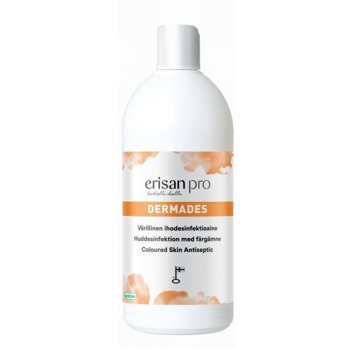 Erisan pro dermades värillinen ihodesinfektioaine 460ml, hinta 12,72€
