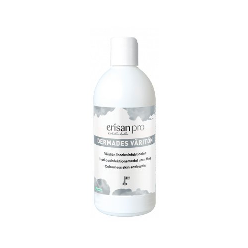 Erisan pro dermades ihodesinfektioaine väritön 500ml, hinta 9,18€