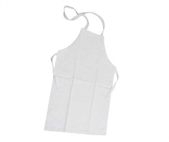 Esiliina lasten malli (4-6 v) 43 x 61 cm valkoinen, hinta 4,58€