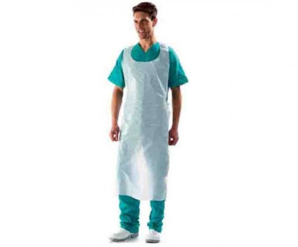 Esiliina Sir Polietil Tunic valkoinen PE 81 x 135 cm /50, hinta 19,73€