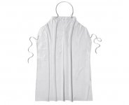 Esiliina Sir PVC Apron valkoinen 89 x 127 cm