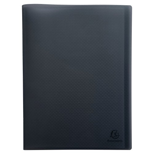 Esitekansio Exacompta recycle 50 taskua musta, hinta 2,82€