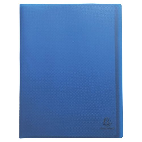 Esitekansio Exacompta recycle 50 taskua sininen, hinta 2,82€