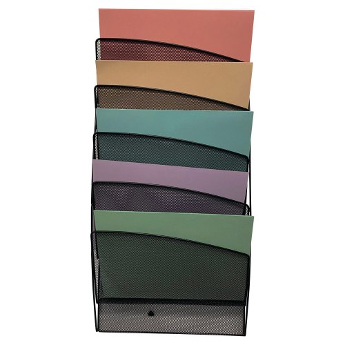 Esiteteline Alba mesh , 5-osainen, vaaka, musta, hinta 128,91€