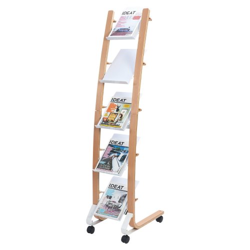 Esiteteline Alba mobile a4 5-osainen, puu/valkoinen, hinta 187,05€