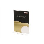 Esiteteline Deflecto T-malli A4