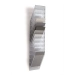 Esiteteline Durable Flexiboxx 12 lokeroa kirkas