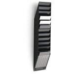 Esiteteline Durable Flexiboxx 12 lokeroa musta