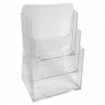 Esiteteline Exacompta 3-osainen a5 pöytämalli, kirkas