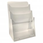 Esiteteline Exacompta desktop display a4, 3-lokeroa