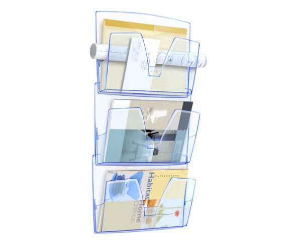 Esiteteline seinälle CEP 3-osainen kirkas, hinta 47,72€