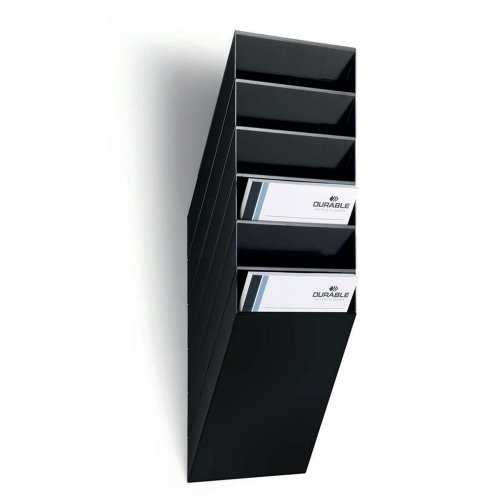 5723956 Esiteteline musta A4 on tyylikäs 690x135x240mm kokoinen seinäteline julkisiin tiloihin ja toimistoihin. Esiteteline on laadukas ja kestävä toimistotuote. Katso myös muita esitetelineitä verkkokaupastamme.