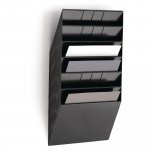 Esiteteline seinämalli a4 vaaka 6-osainen musta