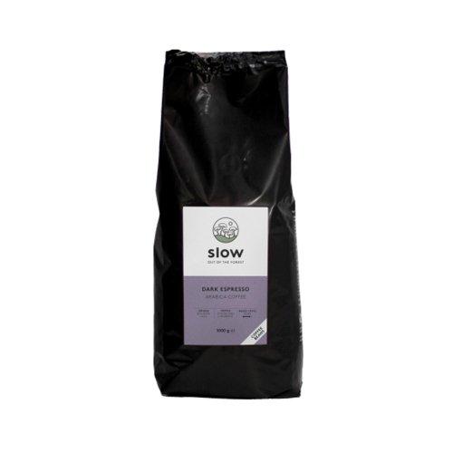 Espresso Kahvipavut Slow dark tumma paahto 1kg, hinta 32,37€