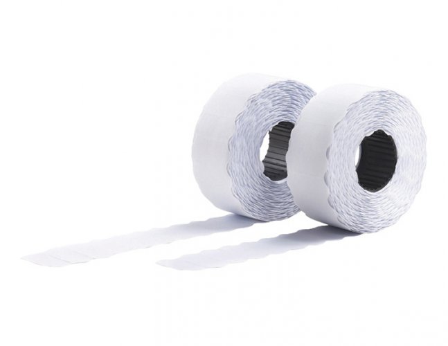 Etiketti hinnoittelijaan 26x16mm valkoinen irtoava /12000, hinta 23,81€