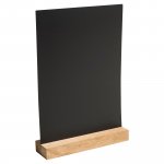 Exacompta liitutaulu puupidikkeellä a4, musta