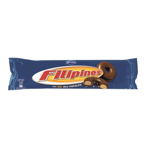 Maitosuklaakeksi Filipinos 128g, hinta 3,85€