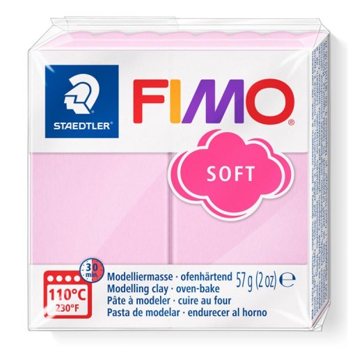 Fimo soft lightpink, hinta 1,72€