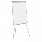 Fläppitaulu Bi-office easy ei-magneettinen 70 x 100 cm, kolmijalkainen jalusta
