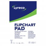 Fläppitaulupaperi Lyreco 63 x 97,5 cm blanko 5kpl