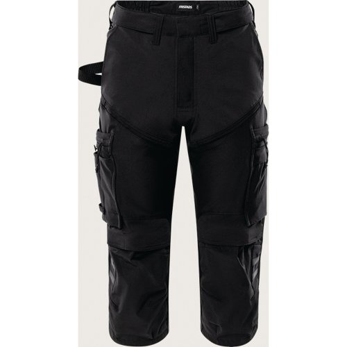 Fristads 2600 rakentajan stretch piraattihousut musta c46, hinta 245,50€