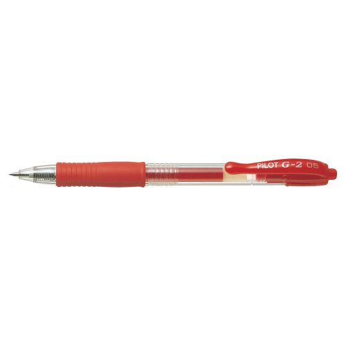 Geelikynä Pilot g-2 mekanismilla 0,32mm punainen, hinta 2,39€