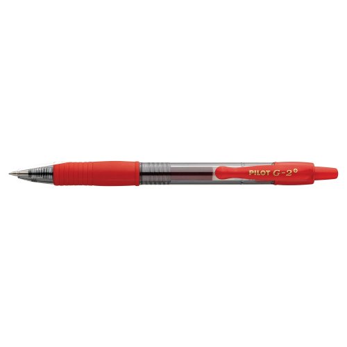 Geelikynä Pilot g2+ mekanismilla 0,7 mm, punainen, hinta 3,67€
