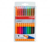 Geelikynä Stabilo pointVisco värilajitelma 10 kpl