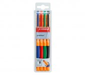 Geelikynä Stabilo pointVisco värilajitelma 4 kpl