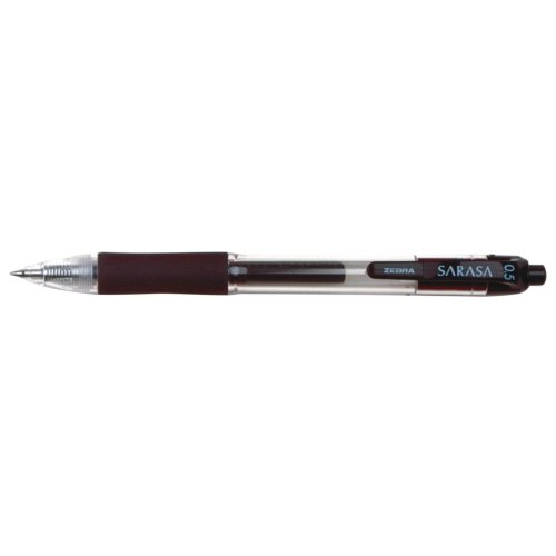 Geelikynä Zebra sarasa mekanismilla 0,34mm musta, hinta 1,63€