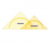 Geokolmio 60 cm läpinäkyvä