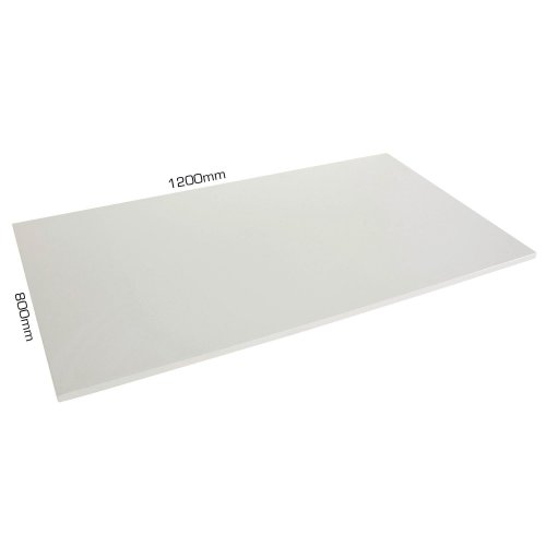 Getupdesk Duo pöytälevy 120 x 80cm valkoinen, hinta 122,20€