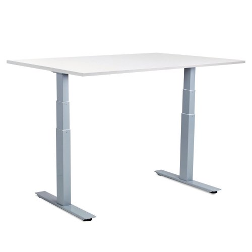 Getupdesk Duo ii smart sähköpöytä 160 x 80cm valkoisella pöytälevyllä, hinta 545,29€