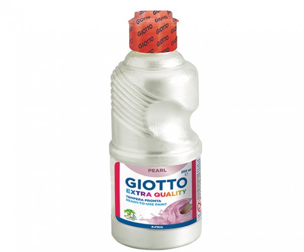 Askarteluväri Giotto Pearl Paint valkoinen 250 ml, hinta 8,78€