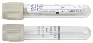 Glukoosinäyteputki BD Vacutainer Na-fluor + K-oksal 100 kpl
